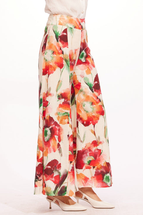 Rabia Pants - Wild Poppies